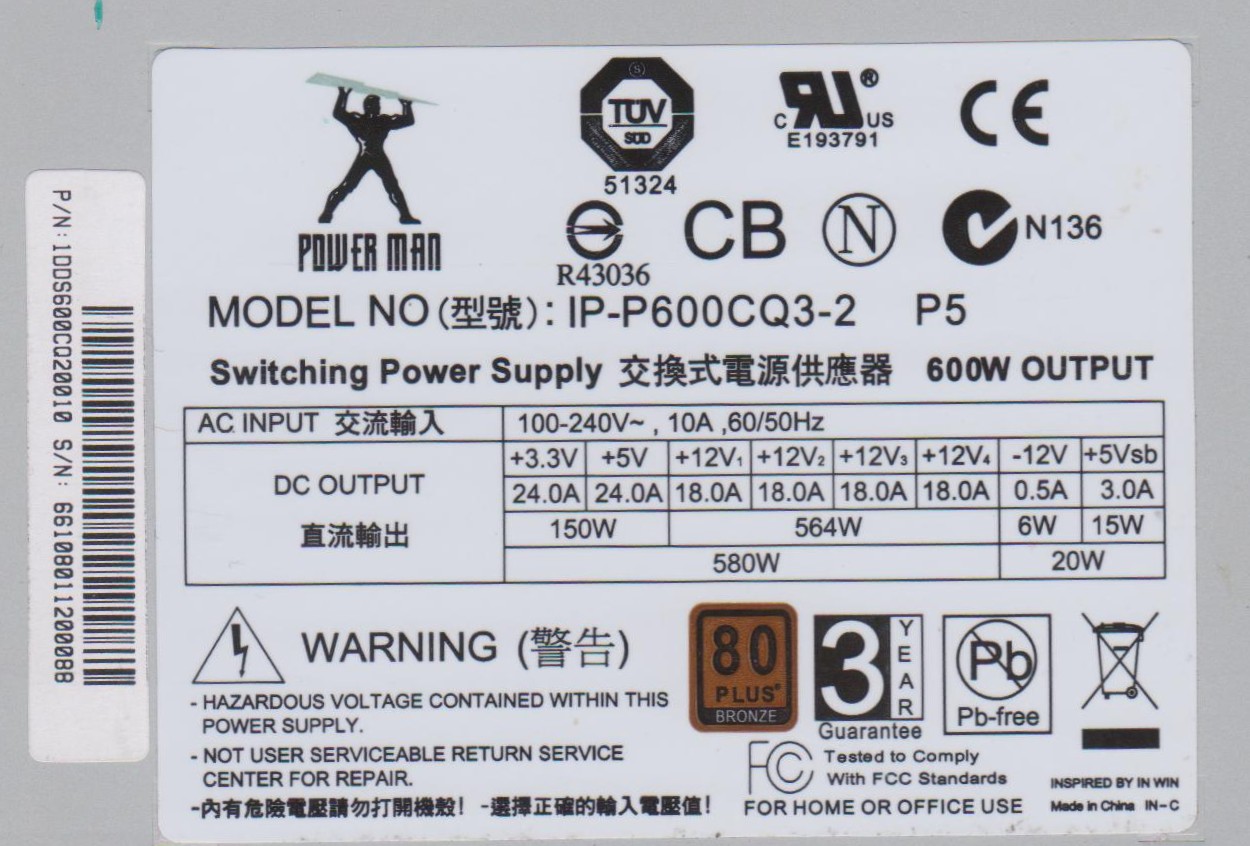 nguồn PSU công suất thật full bọc lưới tháo máy bộ Nhật, Mỹ, Hàn Quốc giá siêu rẻ - 2
